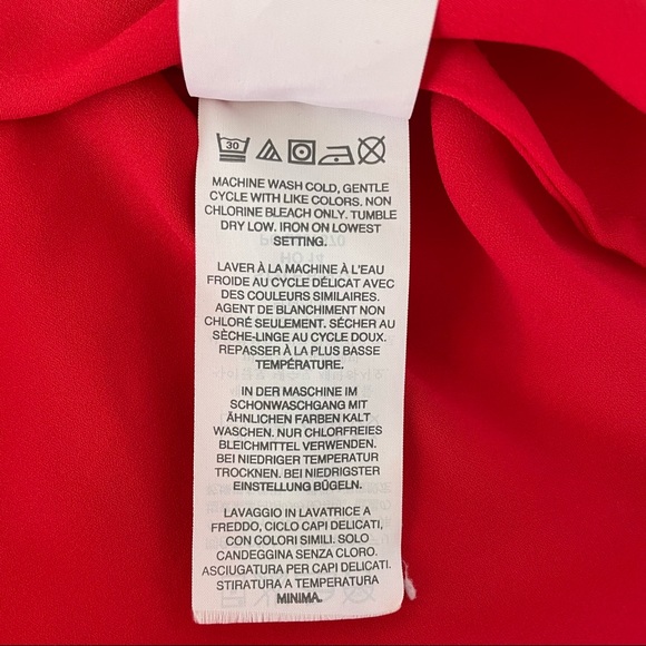 J Crew Red Blouse - Picture 5 of 8